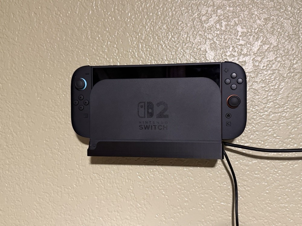 Nintendo Switch 2 tv dock wall mount