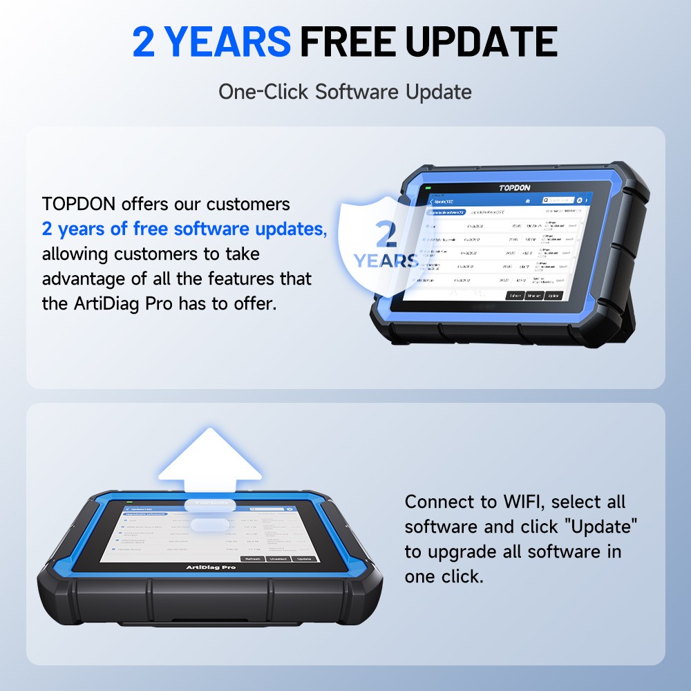 2026 TOPDON AD PRO Full System ECU Coding Bi-Directional Control Scanner for Car