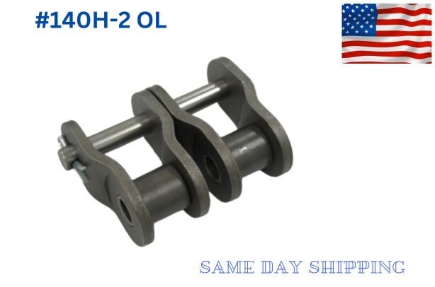 #140H-2 Heavy Duty Double Strands Roller Chain Offset Link
