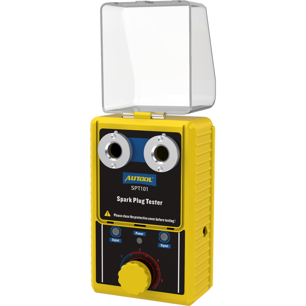 Car Spark Plug Tester Adjustable Dual Holes Engine Coil Ignition Plug Analyzer