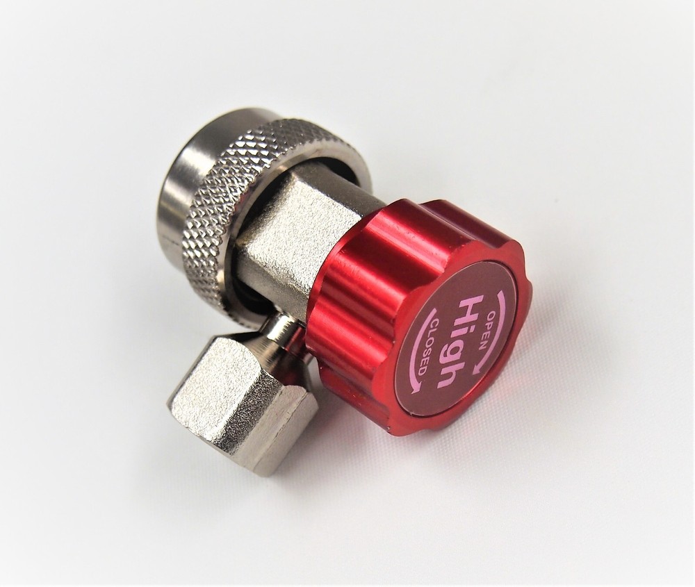 R134a Quick Coupler Adapter Adjustable High/Low Side Car AC HVAC Conversion Kit