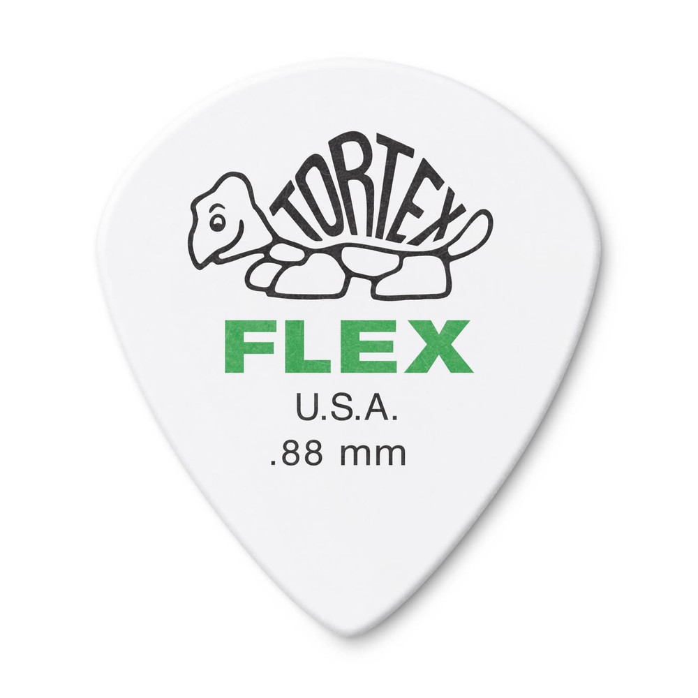 Dunlop Tortex Flex Jazz III Guitar Picks .88mm - Bag of 12
