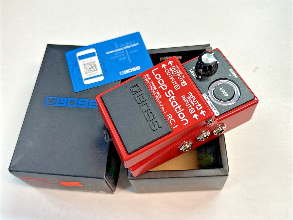 Boss RC-1 Loop Station Effects Guitar Pedal