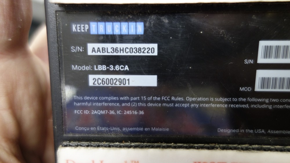 Keep Trucking Logging Device 2C6002901