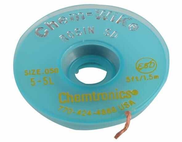 CHEMTRONICS - Rosin Desoldering Braid