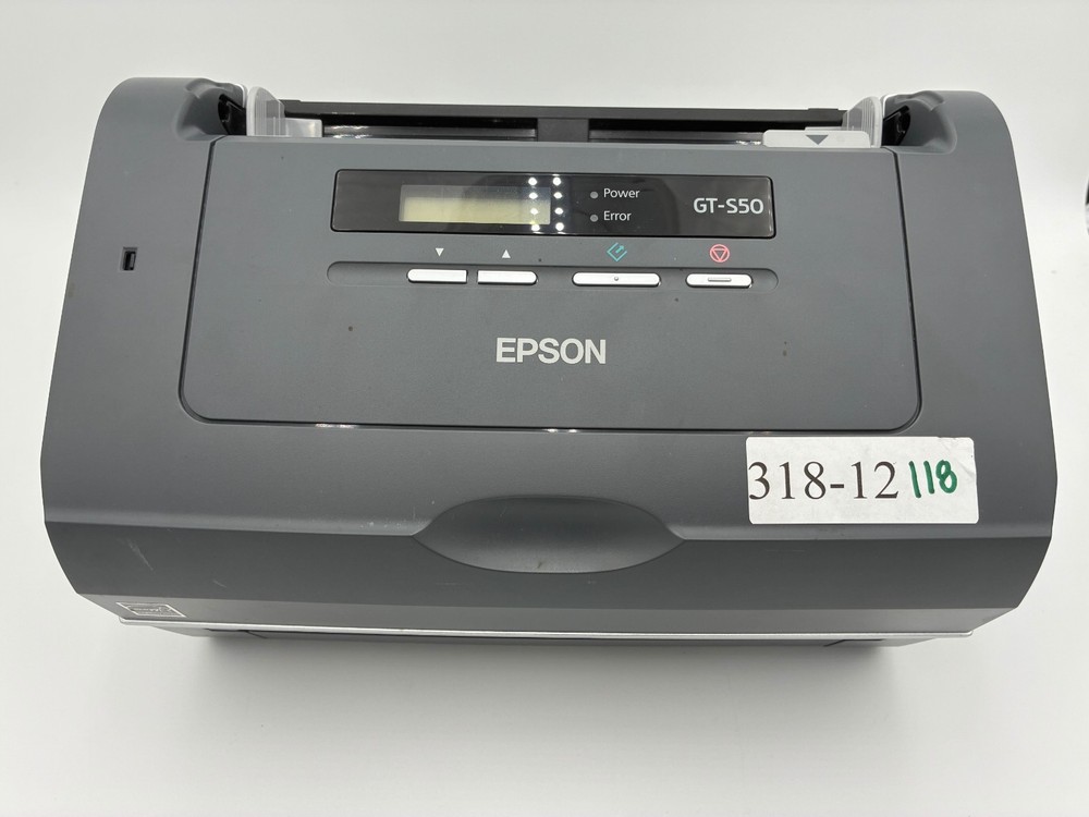Epson Workforce Pro GT-S50 Color Document Scanner - Input Tray Missing