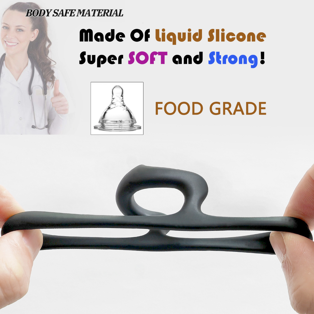 Scrotum-Stretcher-Ring-Penis Stretcher Enhancer Delay Ejaculation-Training-Toys