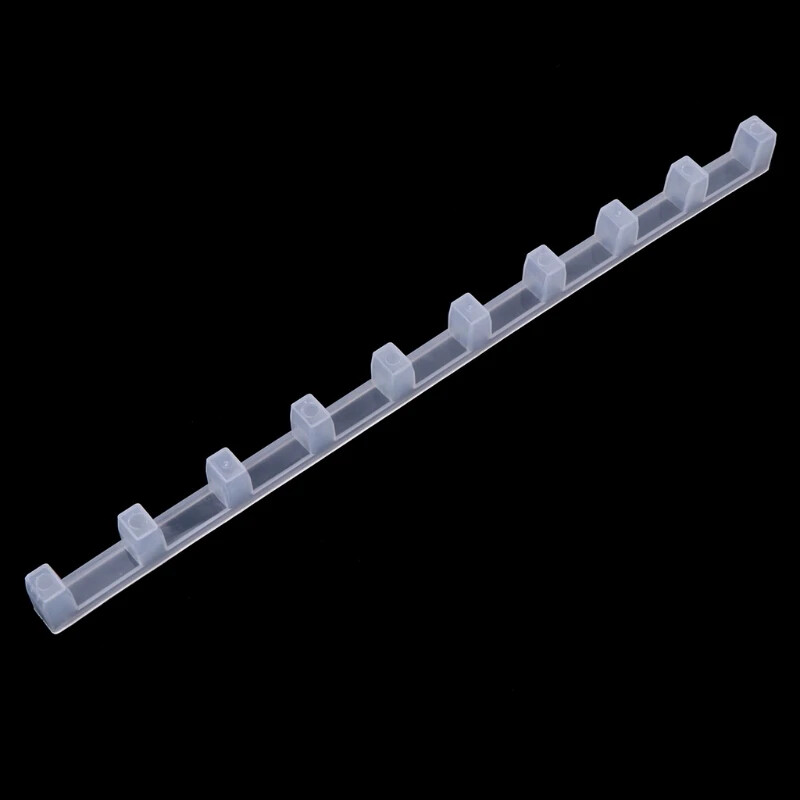 5pcs Beekeeping Bar Bee Hive Frame Avoid Agitation Plastic White Interval 37cm