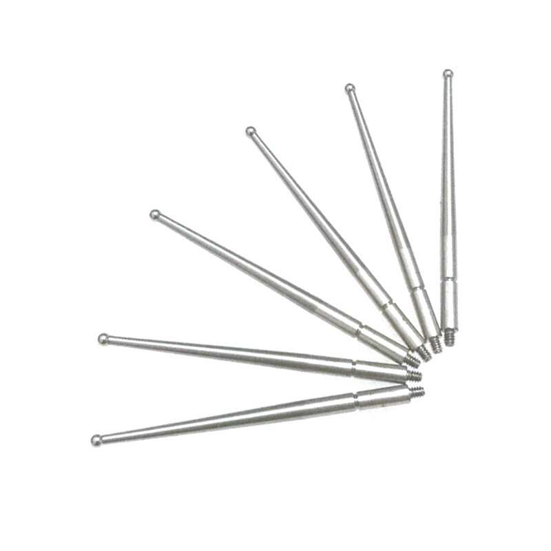 2Pcs Contact Points Dial Test Indicator2mm Carbide Ball Tips Mitutoyo 513-215N