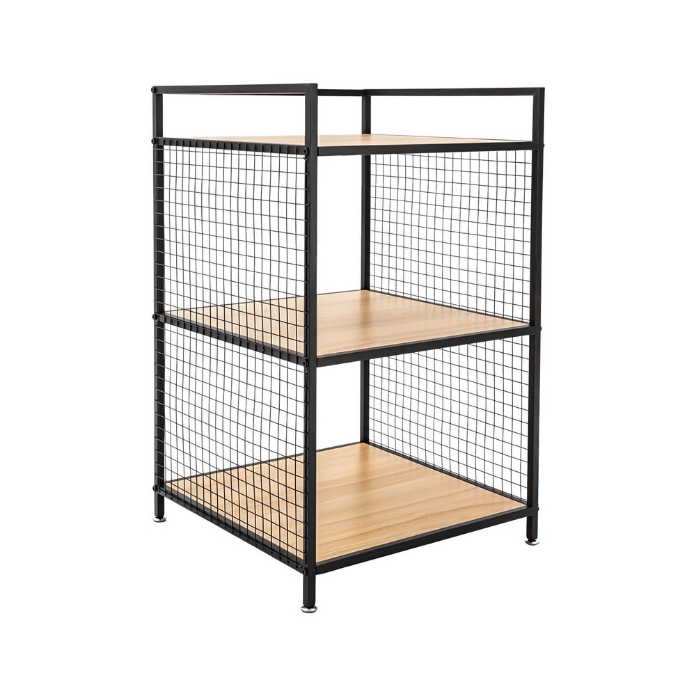 Modern 3-Tier File Cabinet Printer Stand Storage Shelf Rack Microwave Oven Stand
