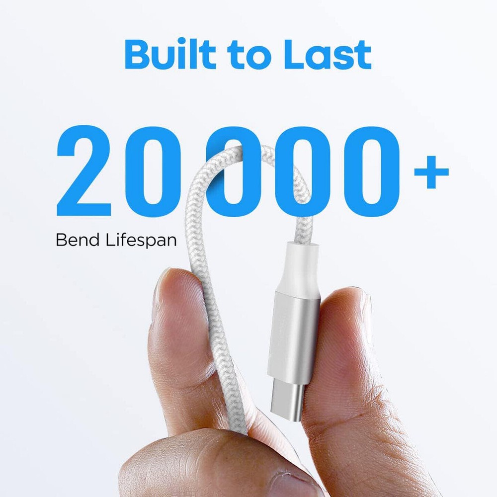Braided USB C Type-C Fast Charging Data SYNC Charger Cable Cord 3/6/10FT