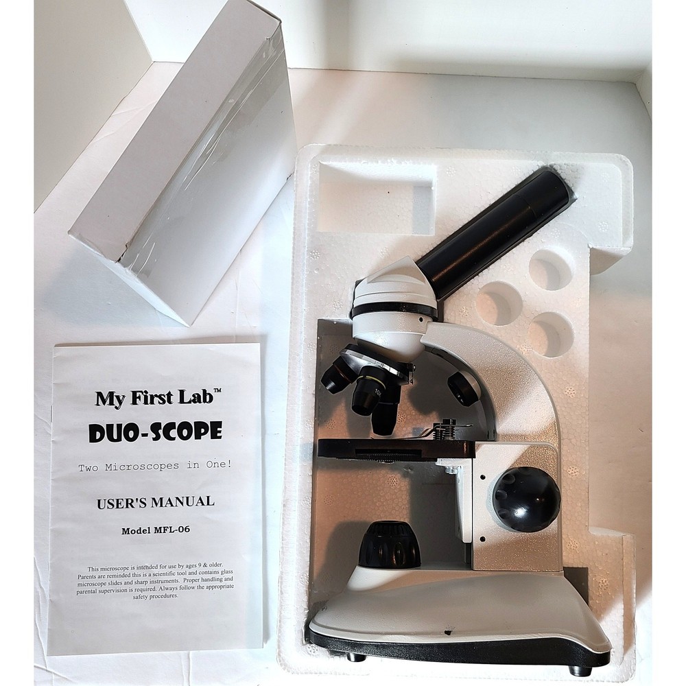 My First Lab Duo-Scope Microscope MFL-06 Children Student Beginner Science STEM