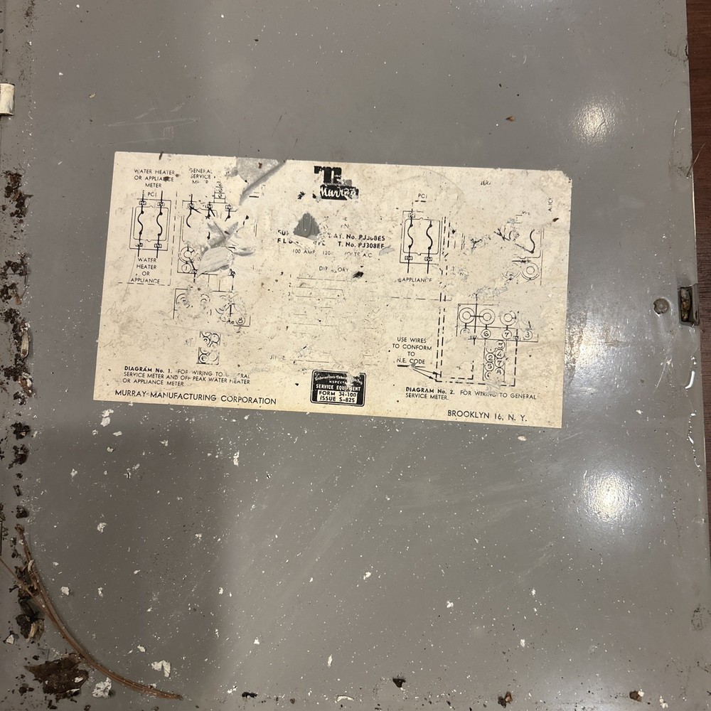 Murray 100 Amp Panel Cover