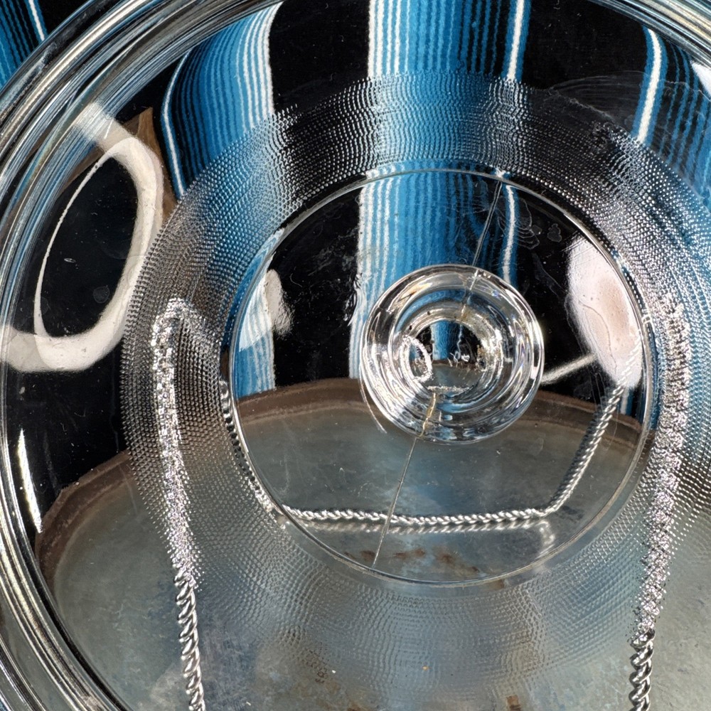 Pyrex/CorningWare Replacement Glass Lid Outside 12 1/4"- Inside 11 1/4” Diameter