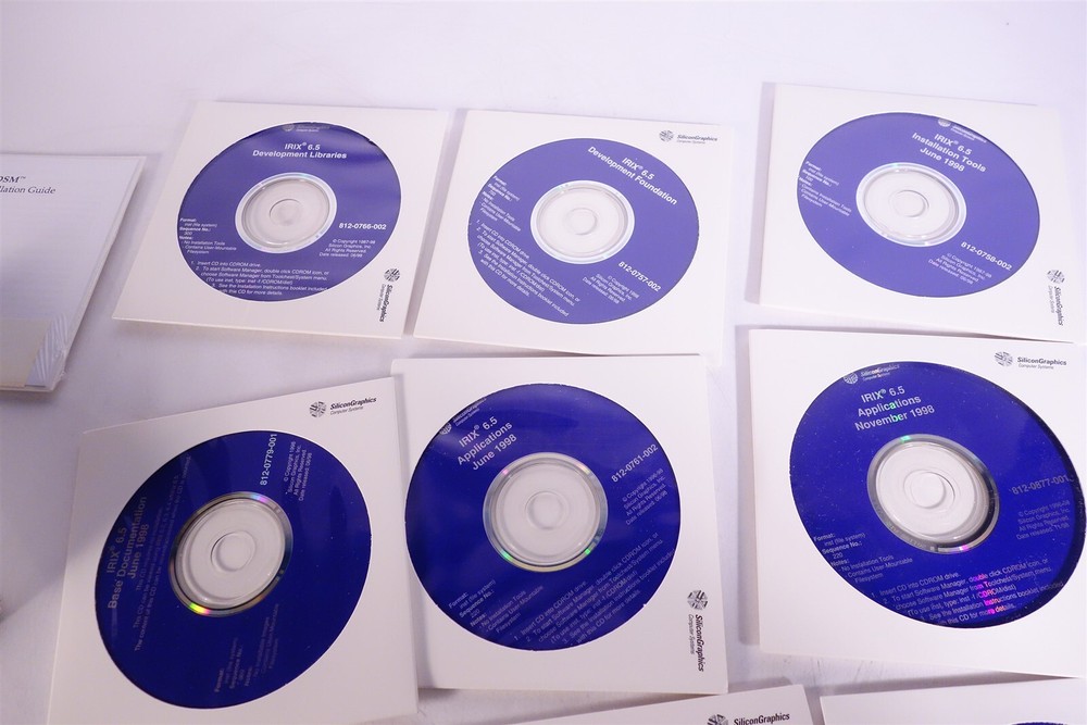 SGI Silicon Graphics IRIX 6.5 Software Collection