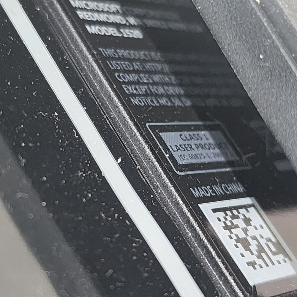 Microsoft Xbox One Kinect Sensor Camera - Black OEM Model 1520 + MOUNT And Cover