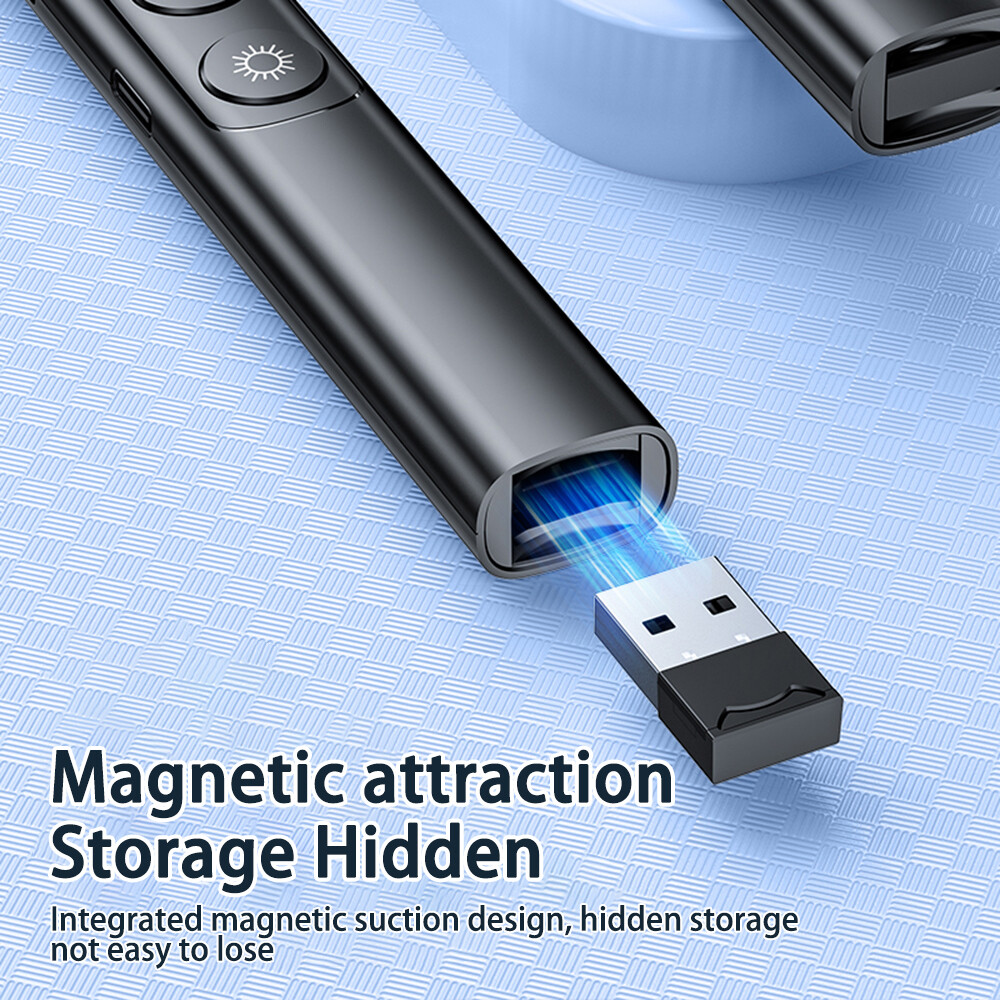 Power point Presentation Remote Wireless USB PPT Presenter Laser Pointer Clicker