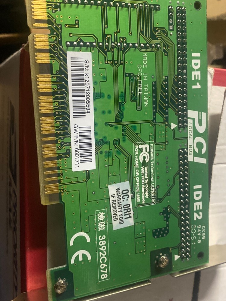 promise raid IDE cards, PCI