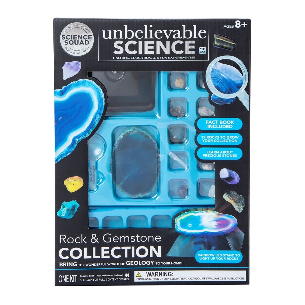 Unbelievable Science Rock and Gemstone Collection