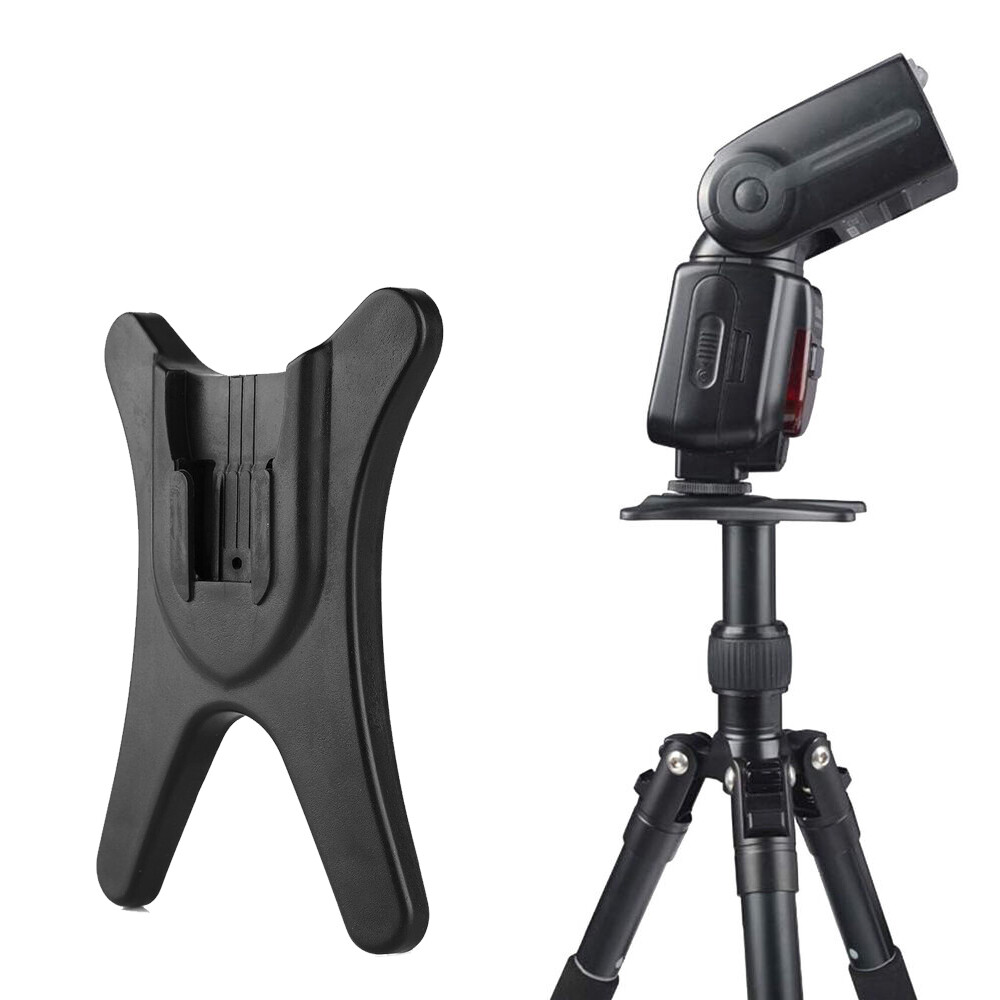 Universal Shoe Flash Light Stand Flashgun Base Holder For Nikon Speedlite-Canon