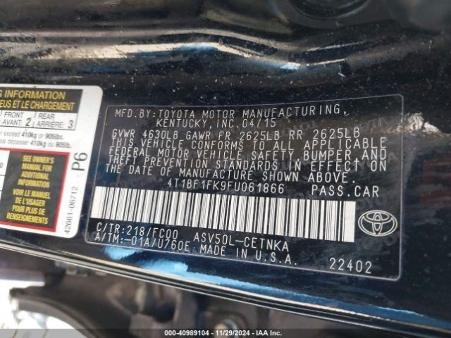 Engine ECM Electronic Module Engine Control VIN F Fits 15 CAMRY 4715494