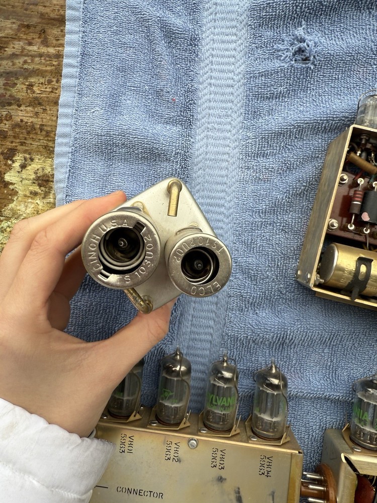 Vintage Hewlett Packard HP counter modules