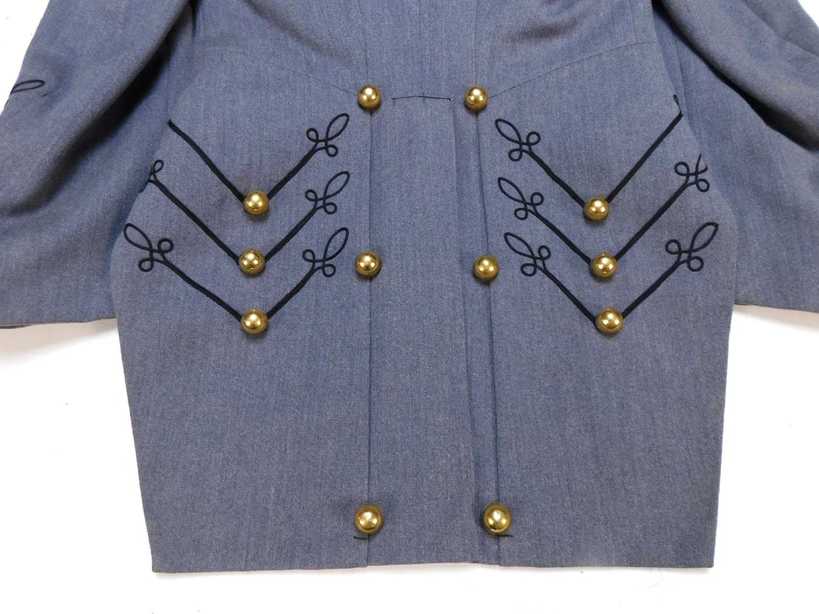US Military West Point Cadet Dress Jacket 39 Parade Blue Tail Coat Wool Uniform
