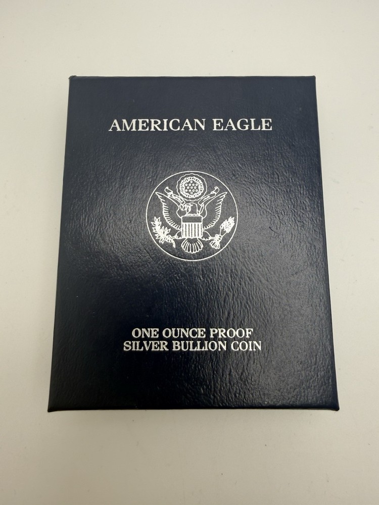 2022 - PROOF SILVER EAGLE - 1 ounce SILVER - WEST POINT Mint - w BOX & COA