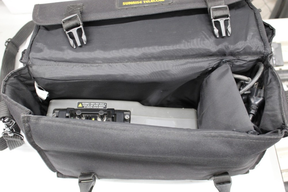 Sunrise Telecom SunSet MTT SSMTT-45 Basic Color Handheld Test Set w/accessor Bag