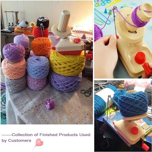 Yarn Ball Winder & Can with Scissors