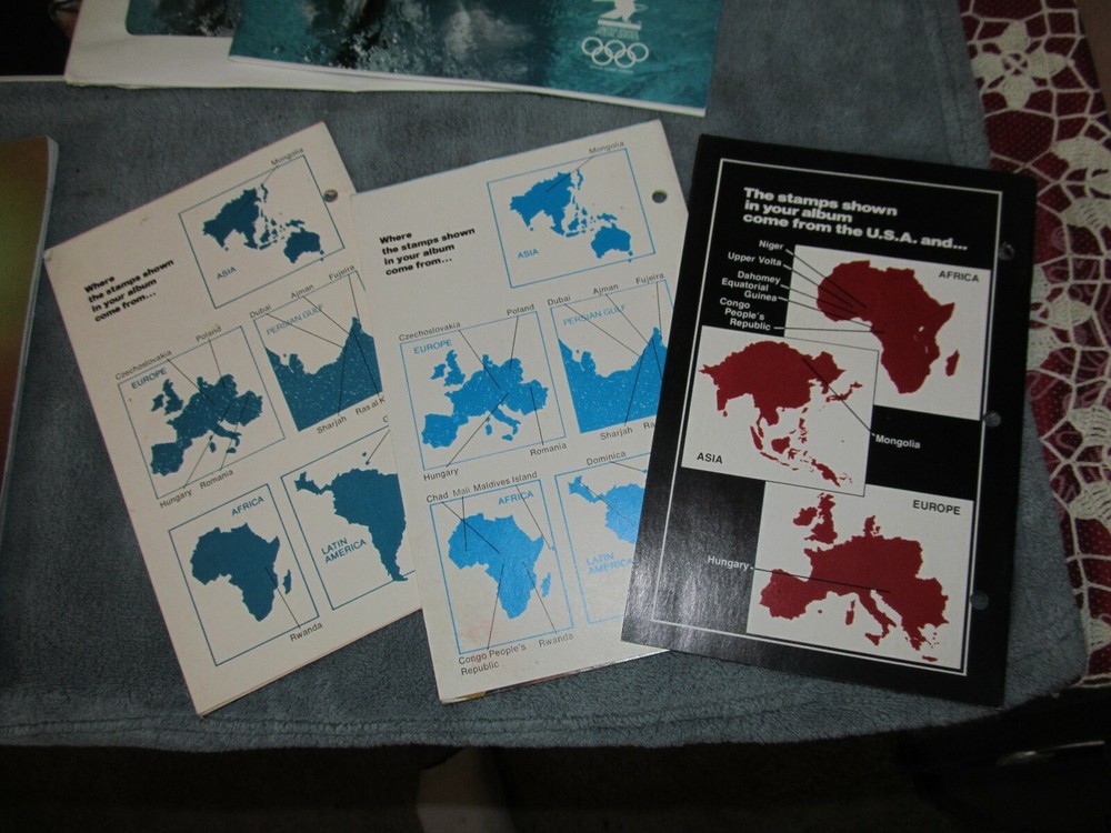 14 USPS Publications - Various Years from 1974 to 1991 - No Stamps, Just Books