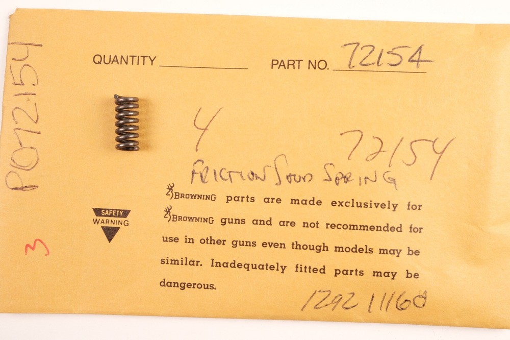 Browning 92 Friction Stud Spring 72154