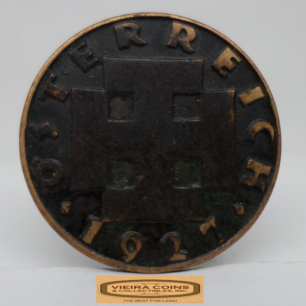 1927 Austria 2 Groschen -  #C45688NQ