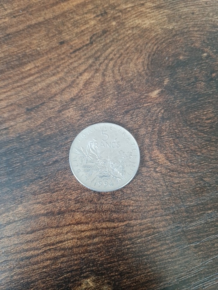 1994 French 🇫🇷 5 Francs