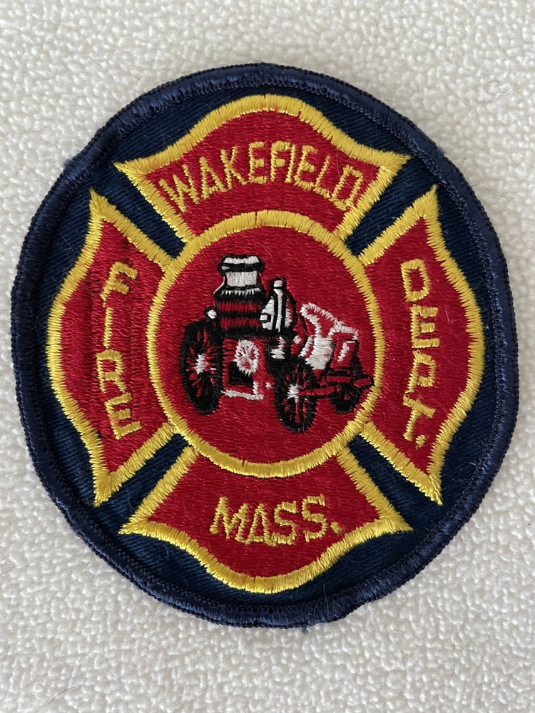 Wakefield Massachusetts Fire Department Patch