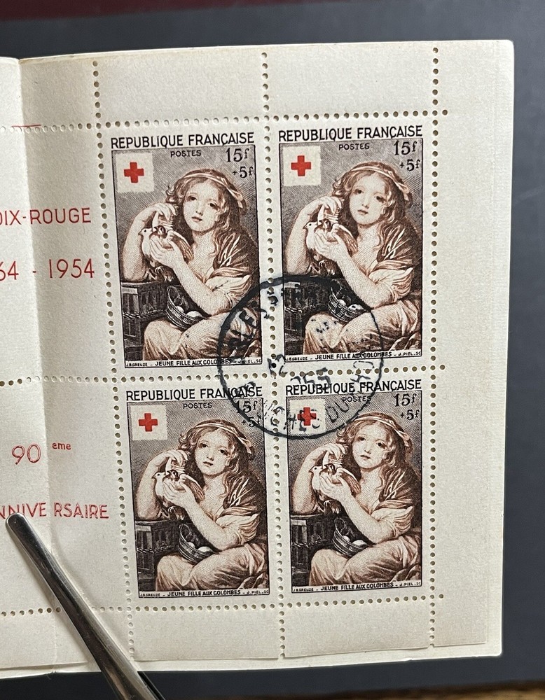 briefmarkenheftchen Frankreich