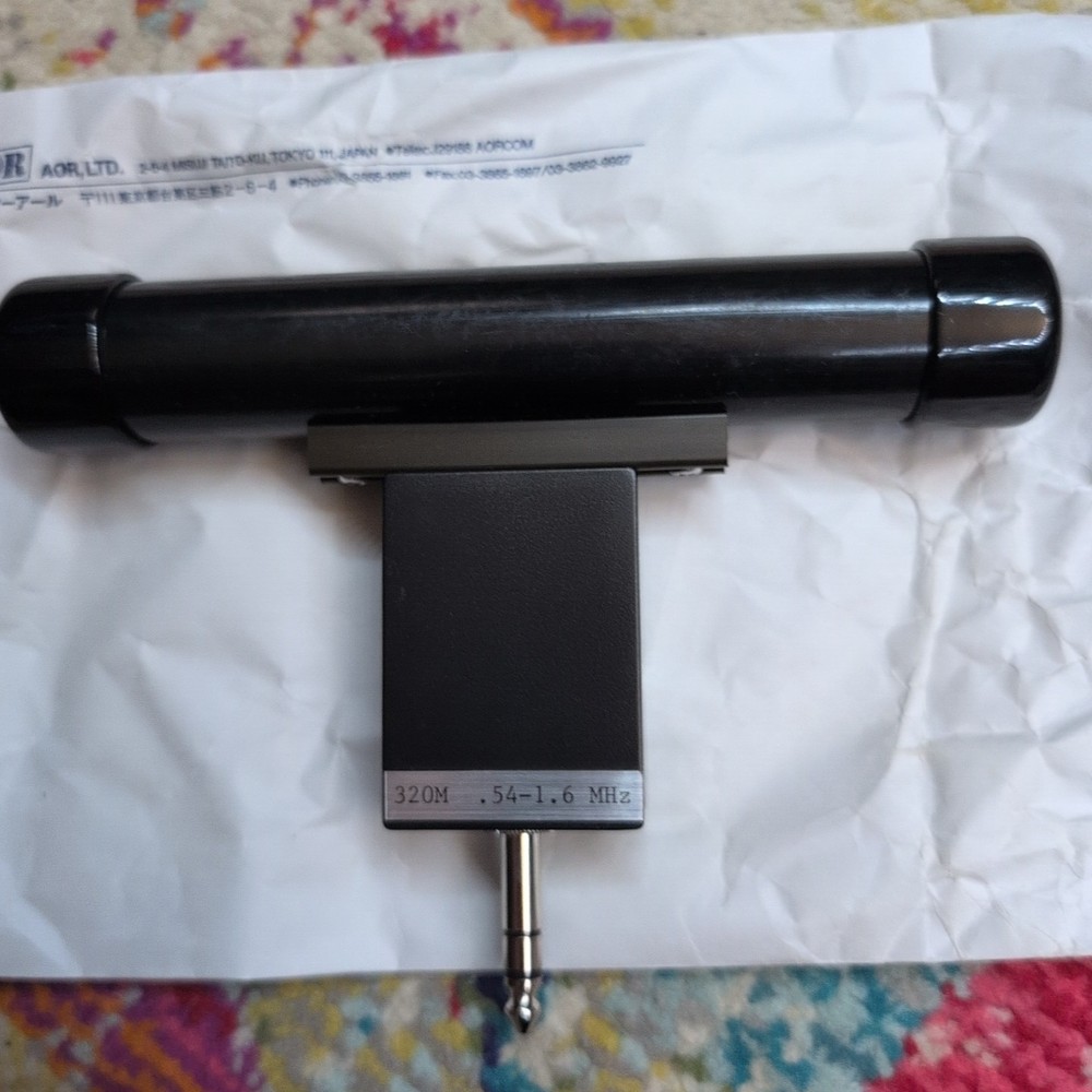 AOR LA320 High Performance Active Loop Antenna Medium Wave Japan Rare