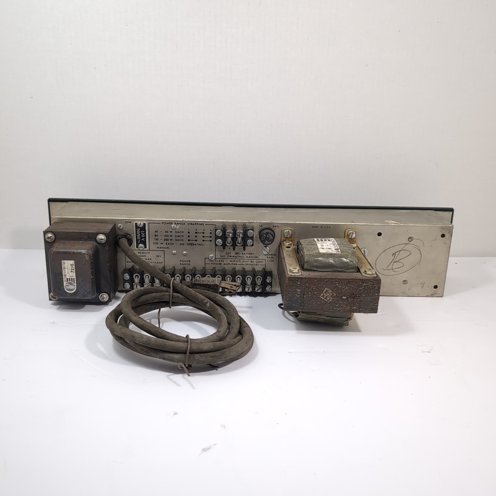 Altec 7740C Sequr Vintage Electronic - Untested