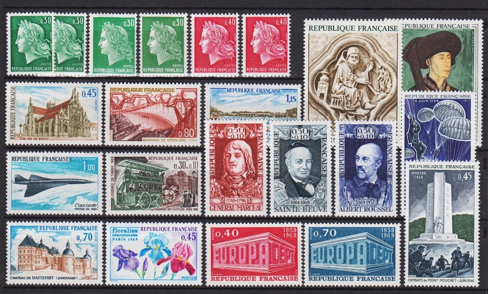 France, Year 1969, MNH / ** (A6.3032)