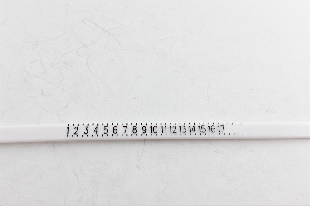 Plastic Reusable Finger Sizer