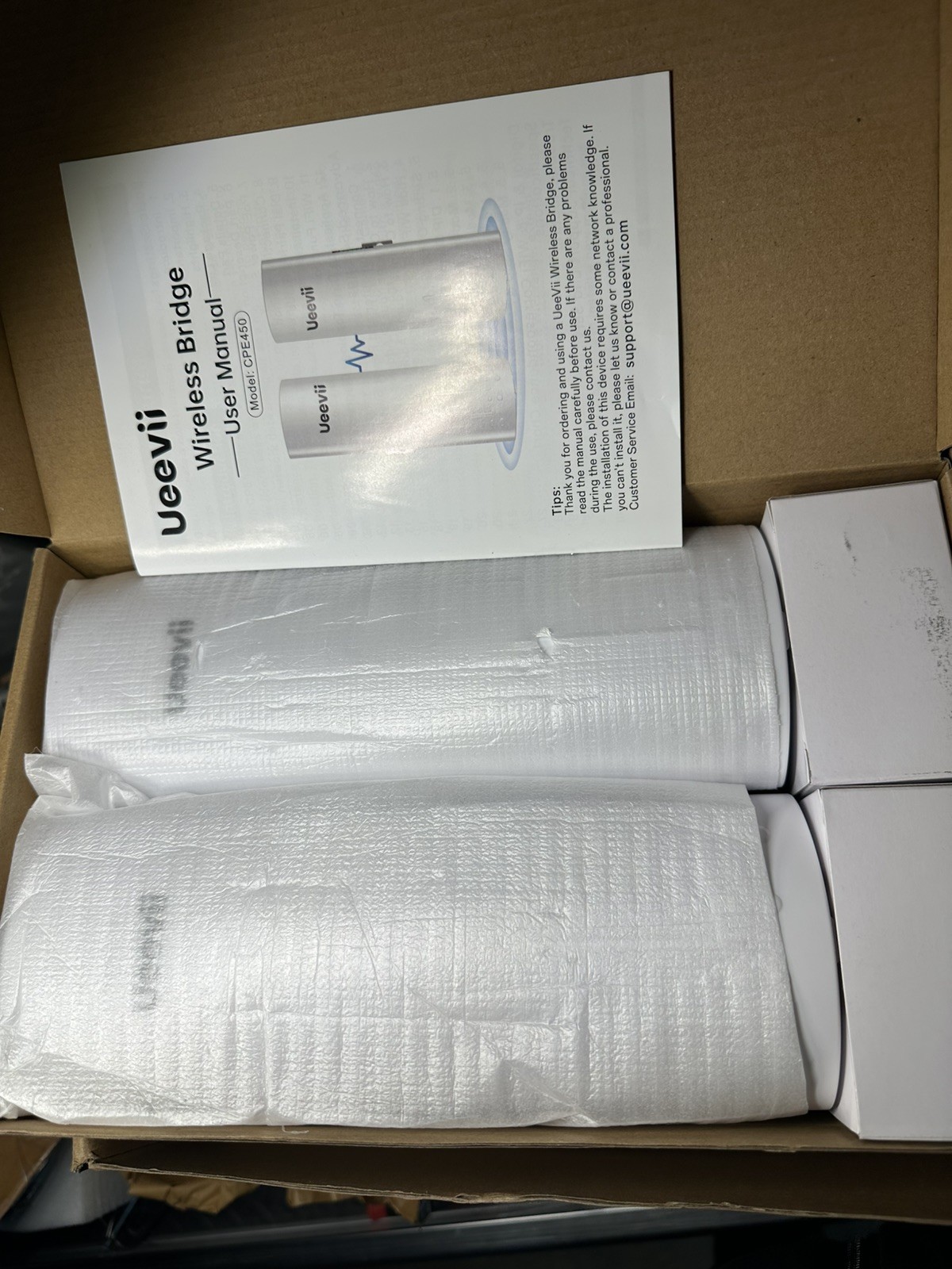 Point-to-Point Wireless Bridge System CPE688KIT, with WiFi 6 AX3000 Router,