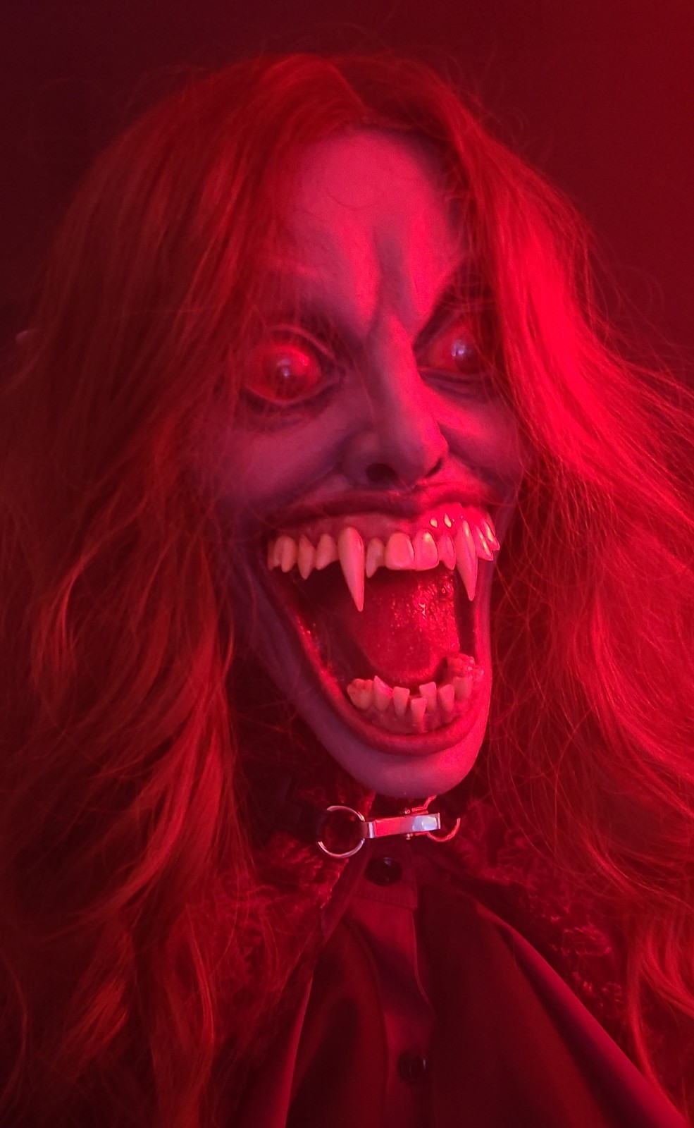 Life-Size Full Body Countess Dracula Female Vampire Prop - Halloween - Horror