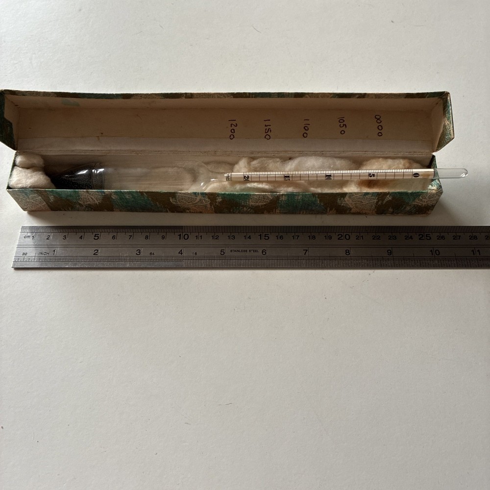 Vintage A.Gallenkamp & Co Hydrometer mint