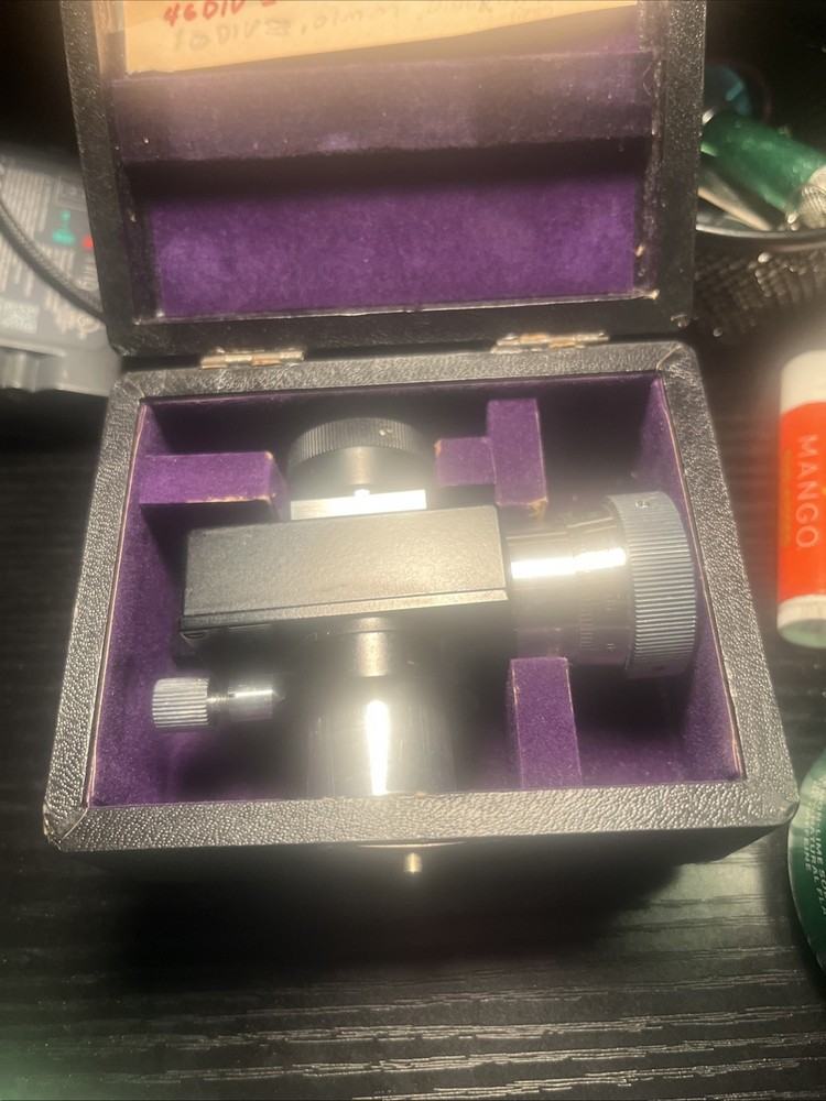 UNITRON OCULAR MICROMETER FOR MICROSCOPES LINEAR  MEASUREMENT