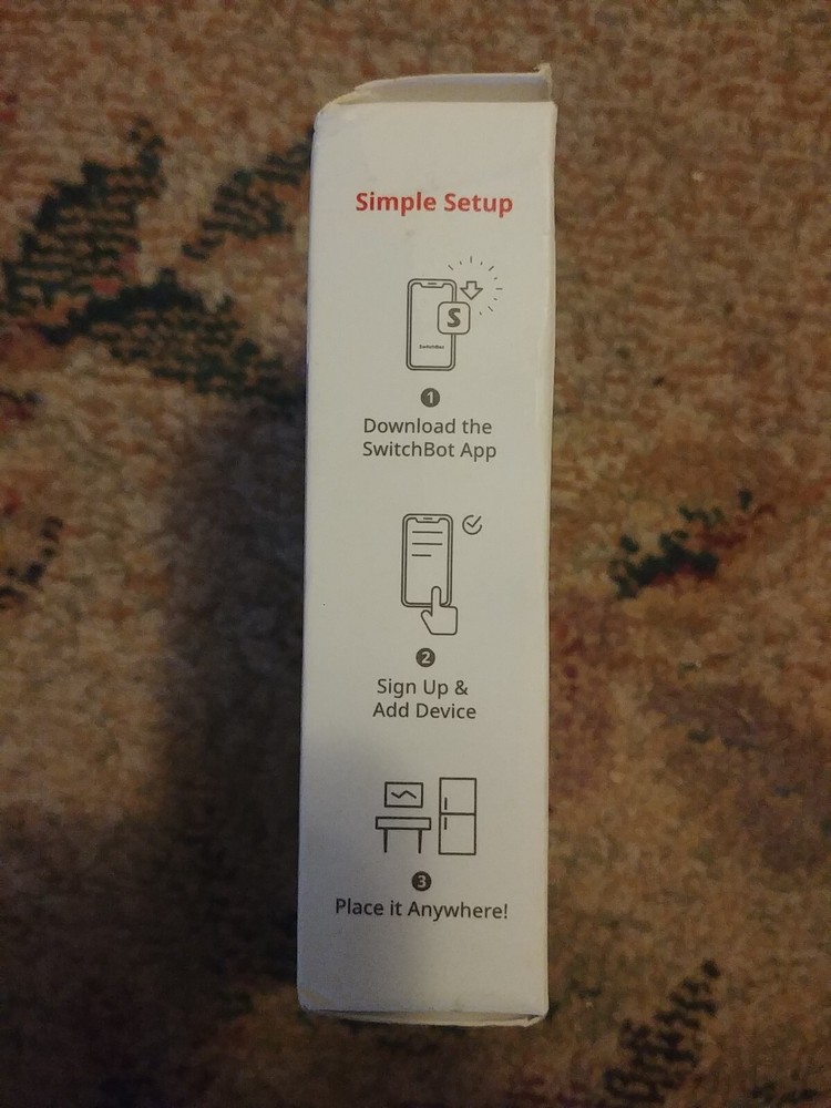 SwitchBot Thermometer Hygrometer, Bluetooth Indoor Meter Plus