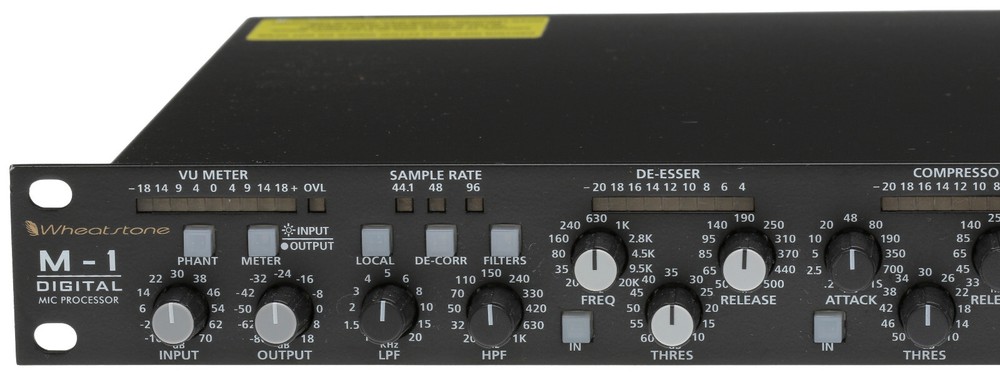 Wheatstone Vorsis M-1 AES Digital 96KHz Voice Processor Preamp Compressor M1