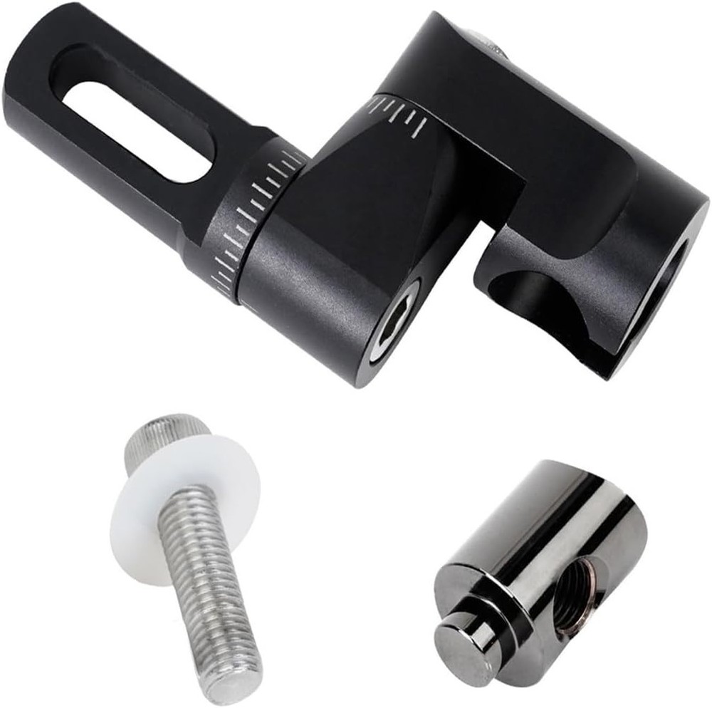 Adjustable Single Side V-Bar Mount with Quick Disconnect for Bow Stabilization