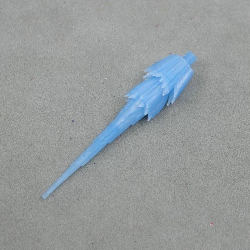 For Legacy Velocitron Galaxy Shuttle Tail Fin Flame Upgrade Kit Accessories