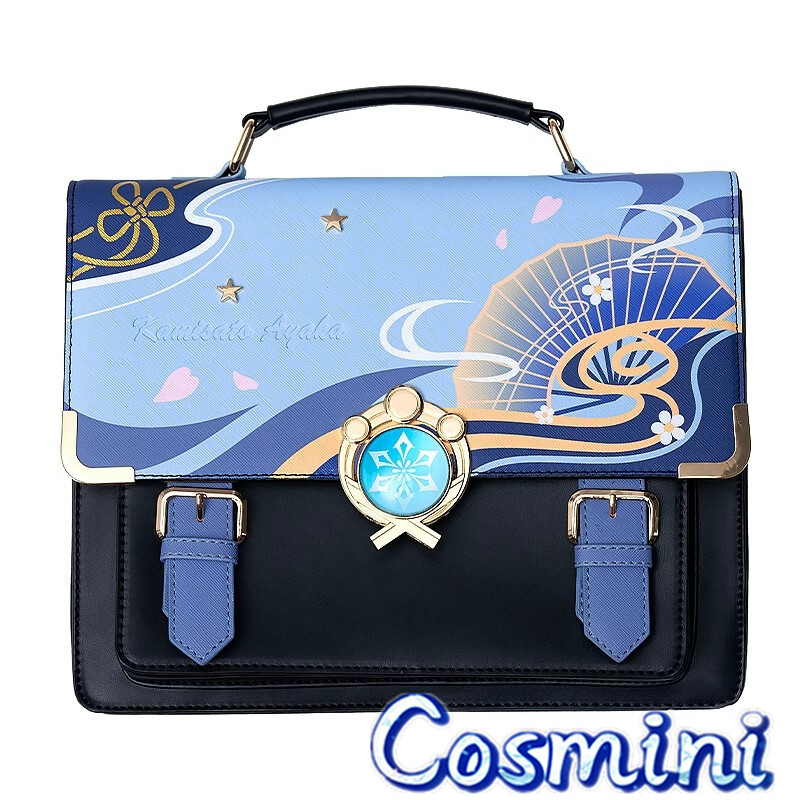 Kamisato Ayaka Messenger Bag Shoulder Bag Backpack Anime