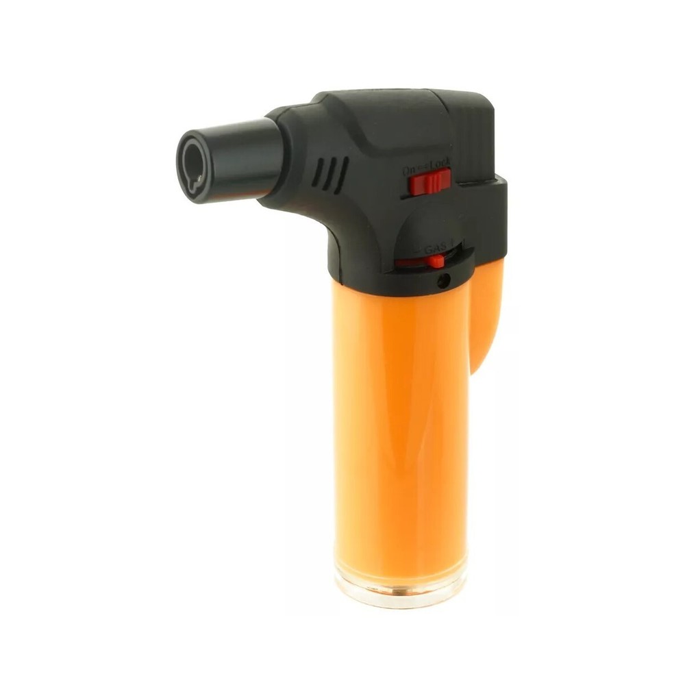 Jumbo 4" Single Jet Flame Torch Gun Lighter Refillable Windproof Neon/1 piece